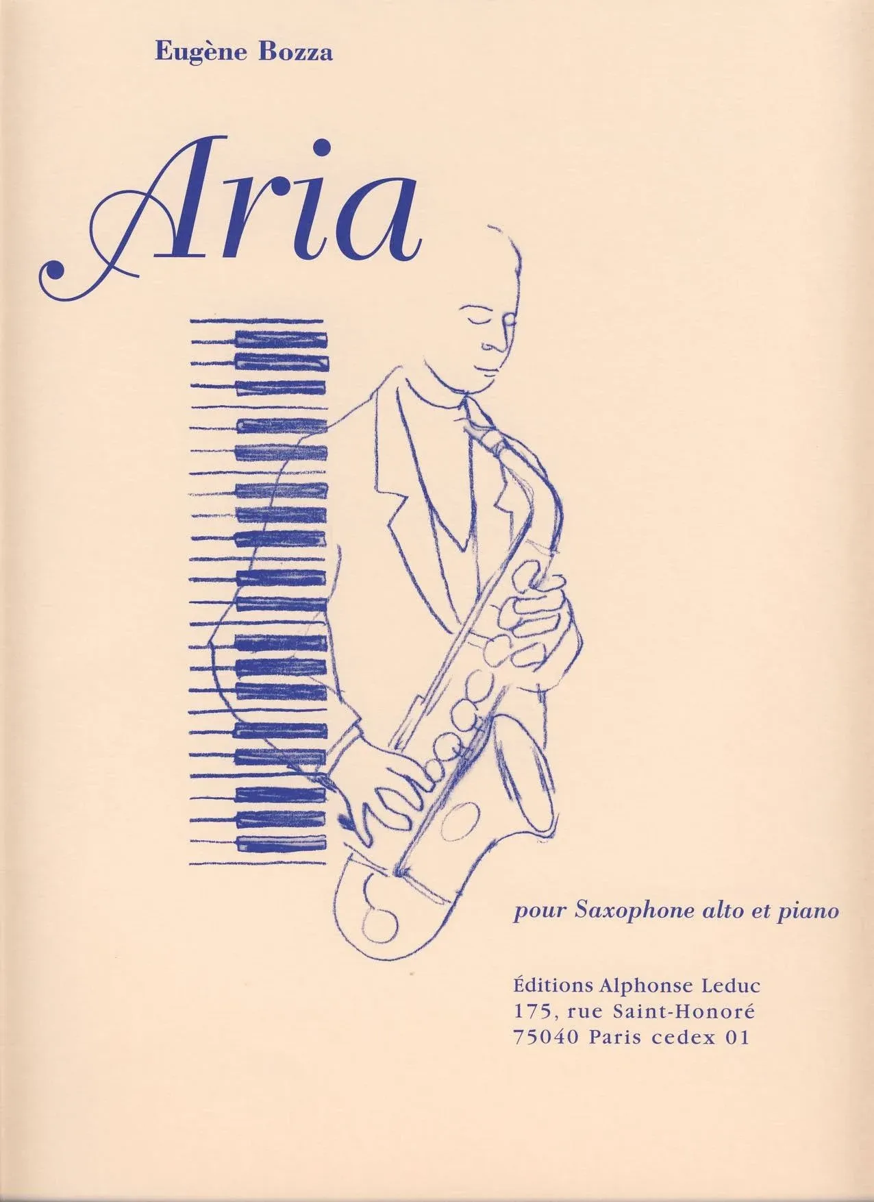 Aria pour Saxophone alto et piano [AL19714]