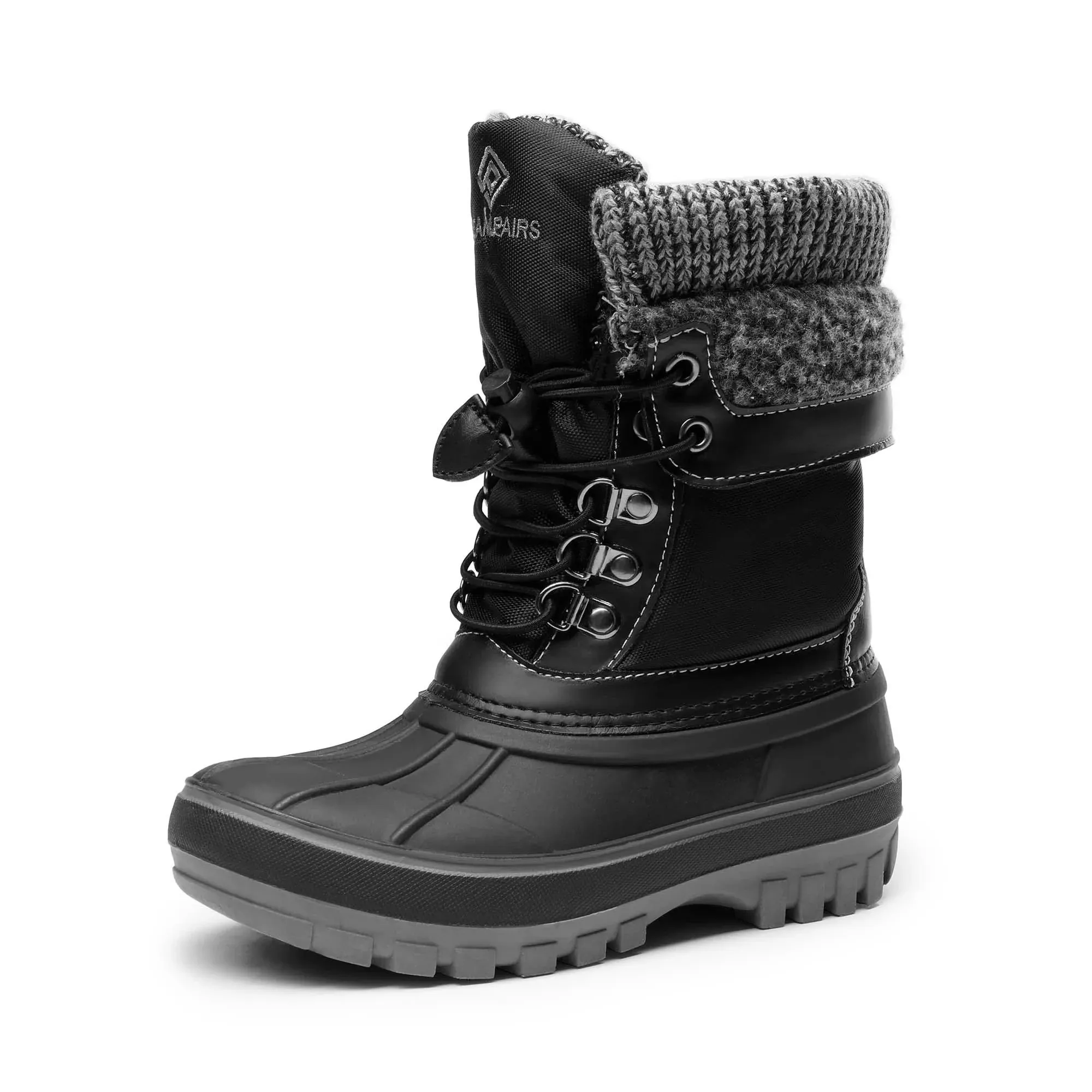 Dream Pairs Boys Girls Insulated Waterproof Winter Snow Boots