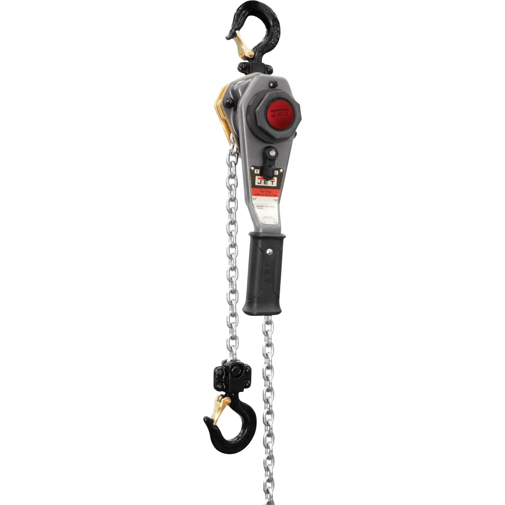 Jet Tools JLH Series 3/4 Ton Puller Hoist 10 Foot Lift with Overload Protection