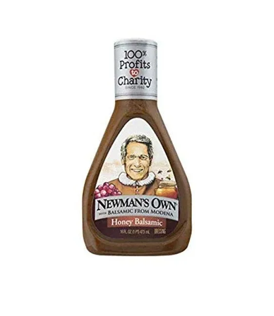 Newman's Own Creamy Balsamic Salad Dressing (Pack of 3) 16 oz Bottles