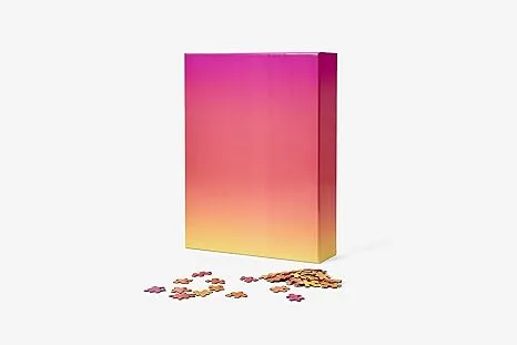 Areaware Gradient Puzzle (Pink/Yellow, Large)