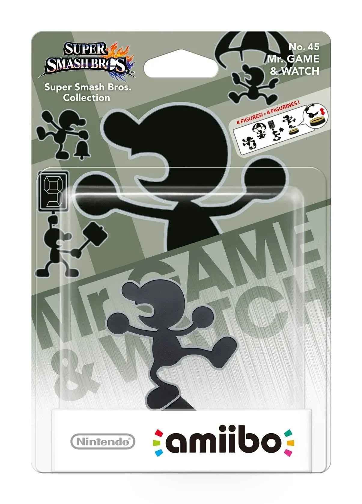 Nintendo Super Smash Bros. Mr. Game & Watch Amiibo