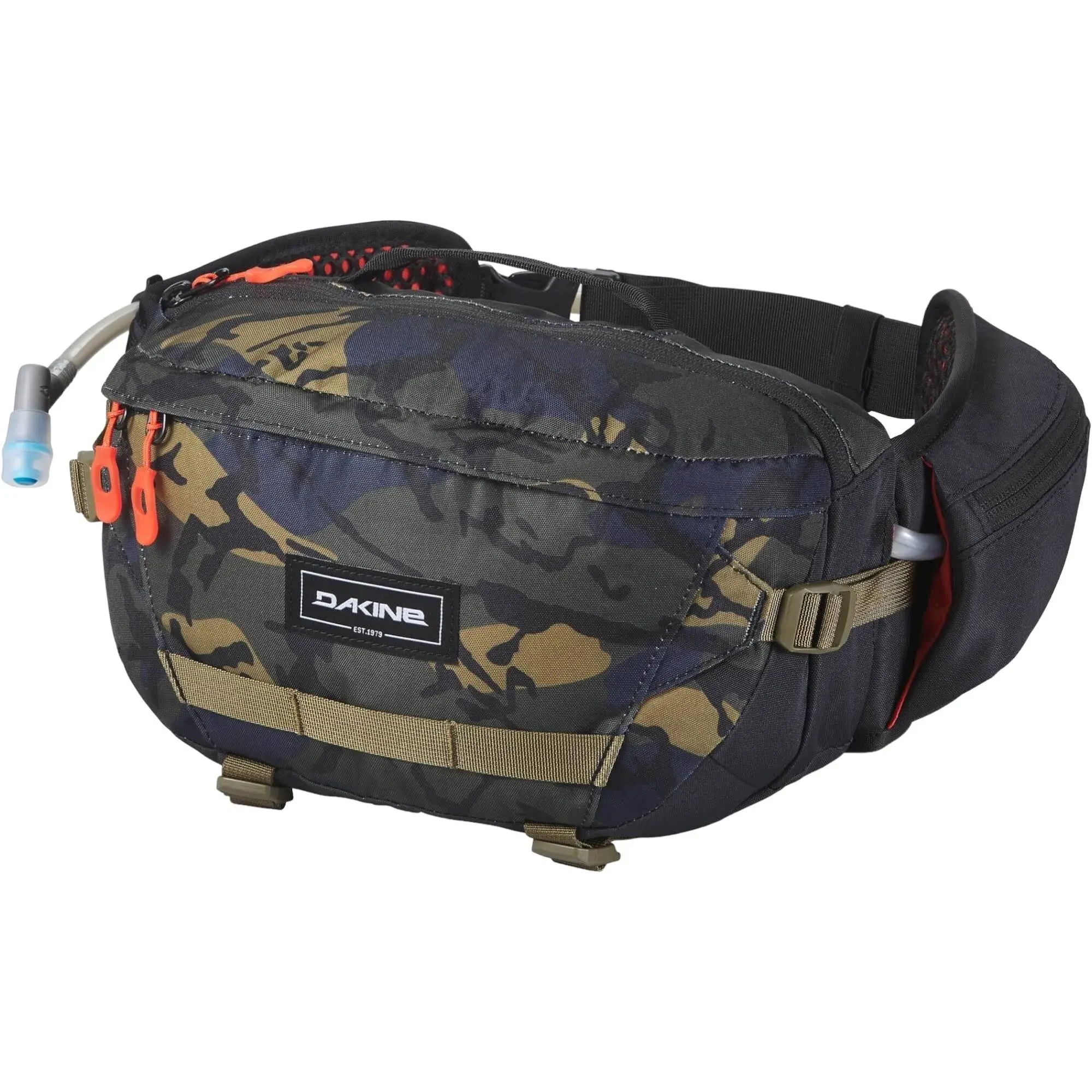 Dakine Hot Laps 5L Bike Waist Bag Cascade Camo Hydration Pack Bike