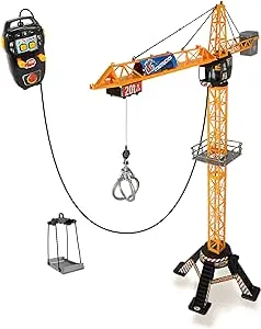 Dickie Toys Remote Control Mighty Construction Crane