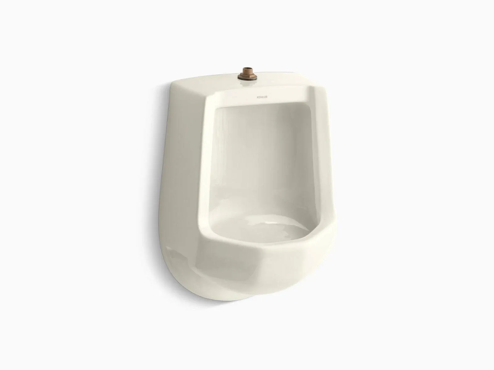 KOHLER Freshman Siphon-Jet Wall-Mount 1 GPF Urinal with Top Spud