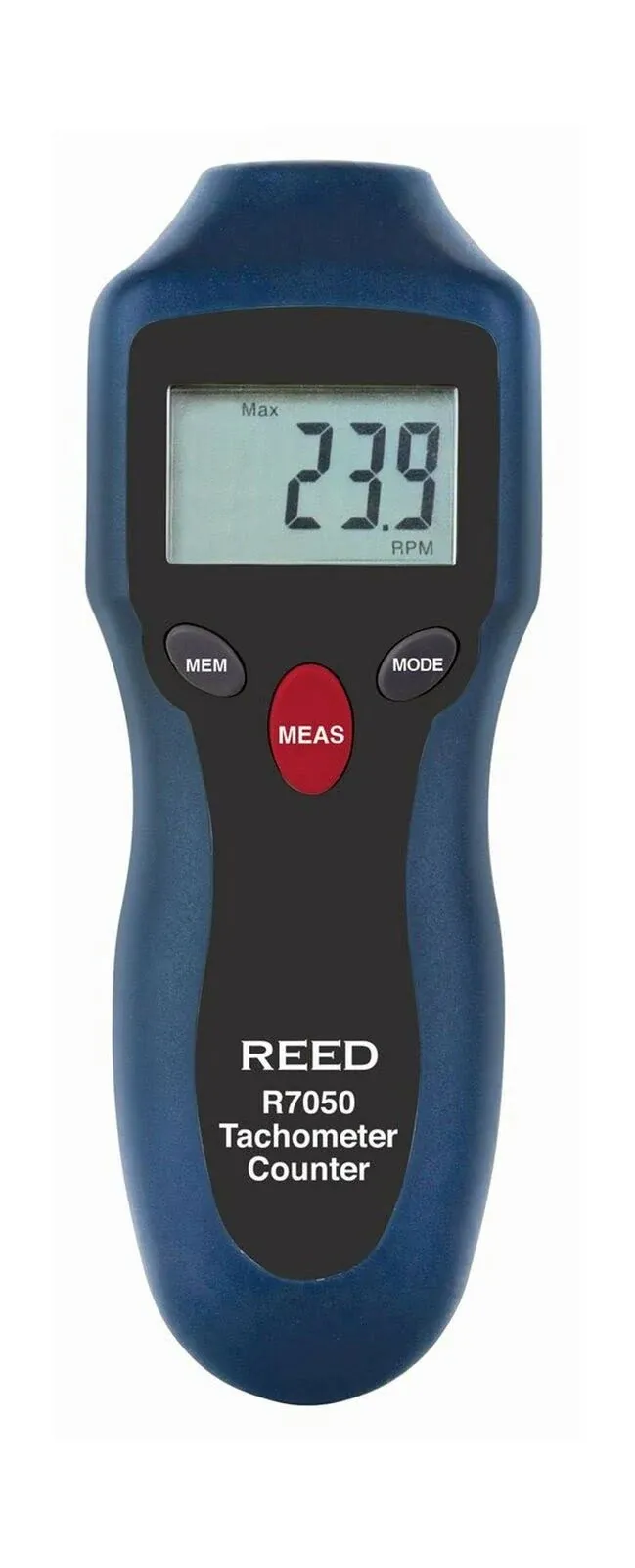 Reed Instruments R7050 Compact Photo Tachometer and Counter,