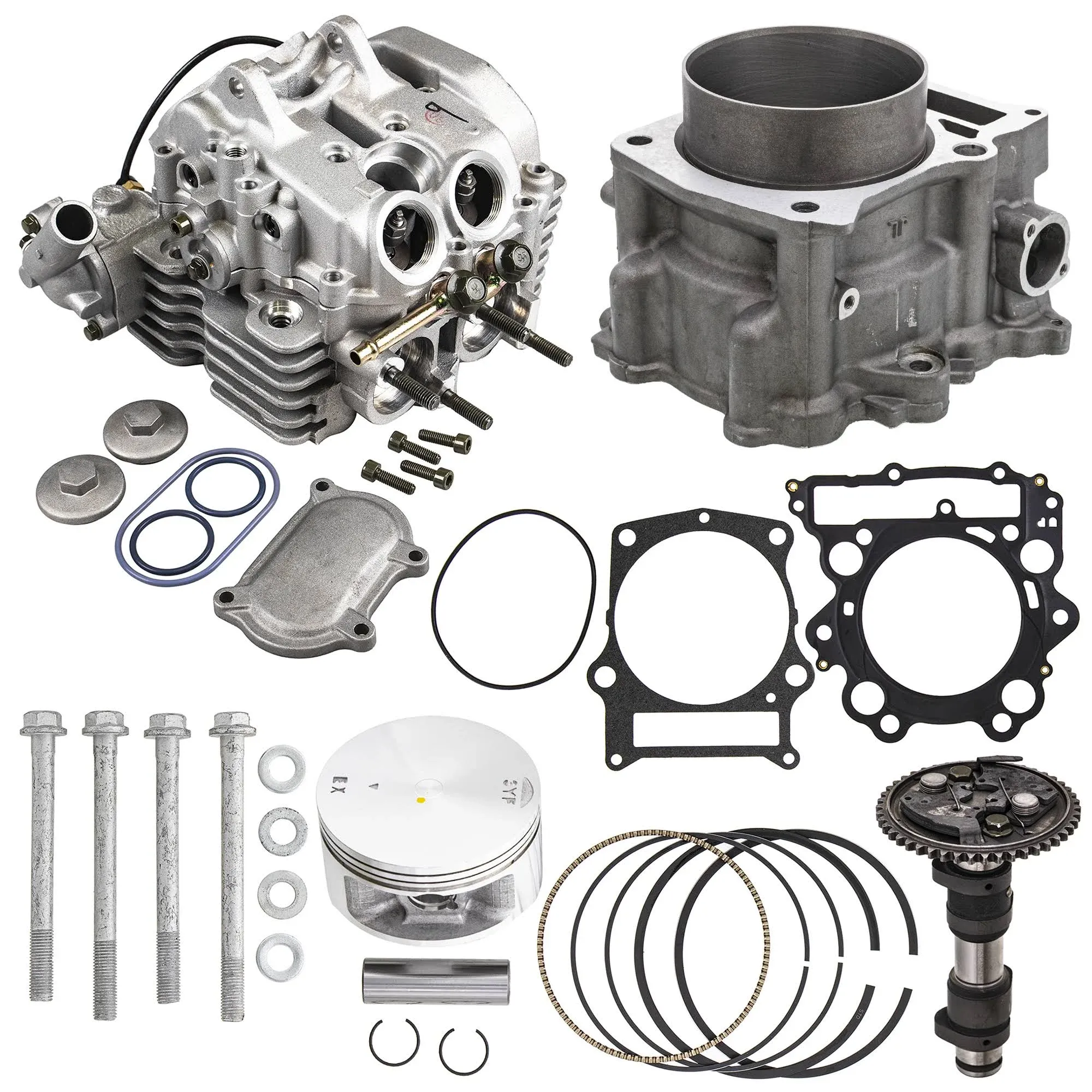 NICHE 660cc Big Bore 9.1:1 Compression Cylinder Kit for 2001-2008 Yamaha Grizzly and Rhino 660