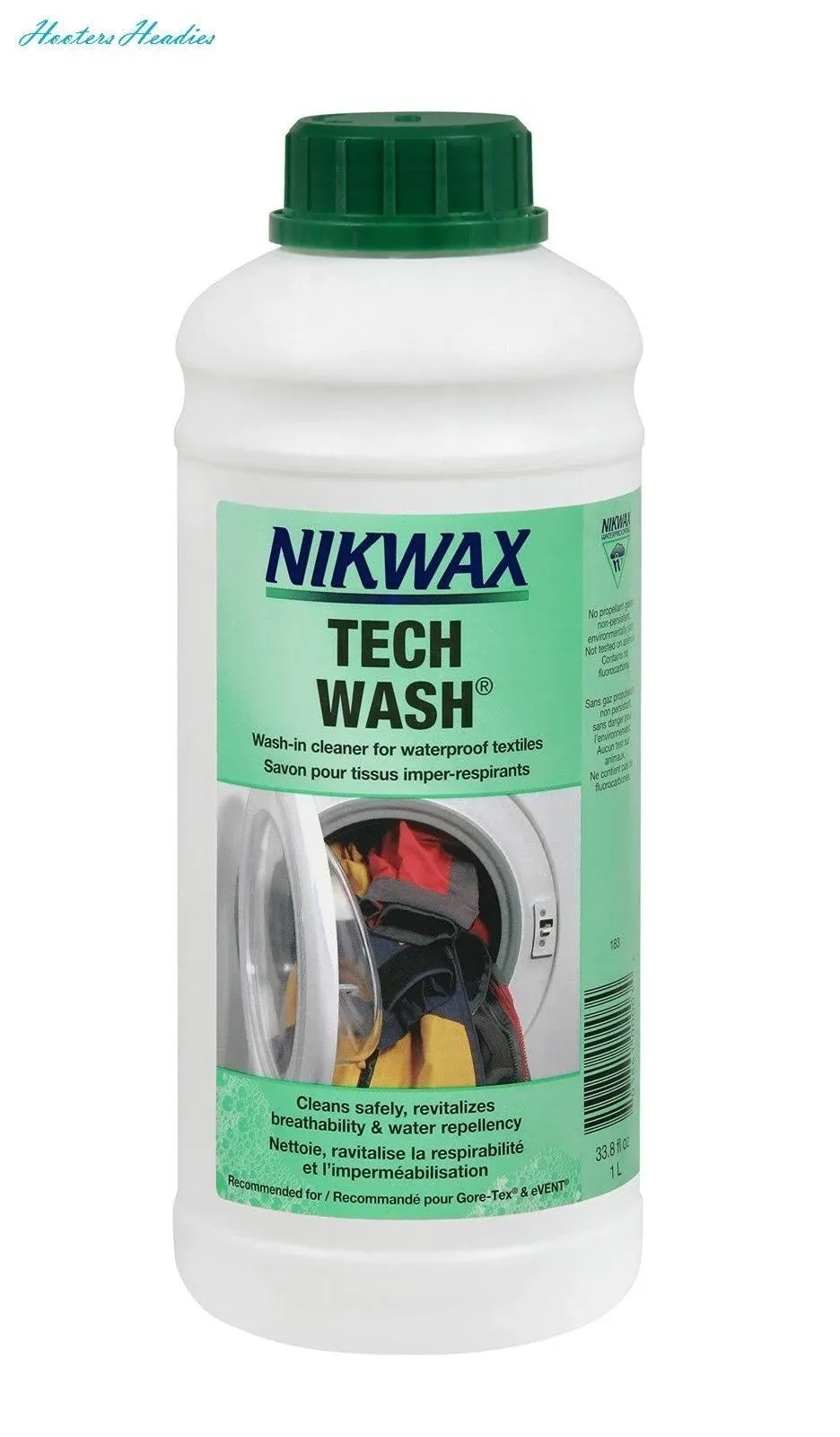 Nikwax Tech Wash 1000ml CLEAR, 34 fl. oz.Nikwax Tech Wash 1000ml CLEAR, 34 fl. oz.