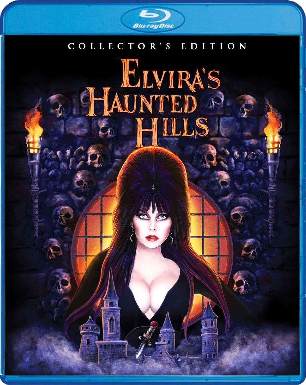 Elvira&#039;s Haunted Hills (Collector&#039;s Edition) (Blu-ray, 2001) New Scream Factory