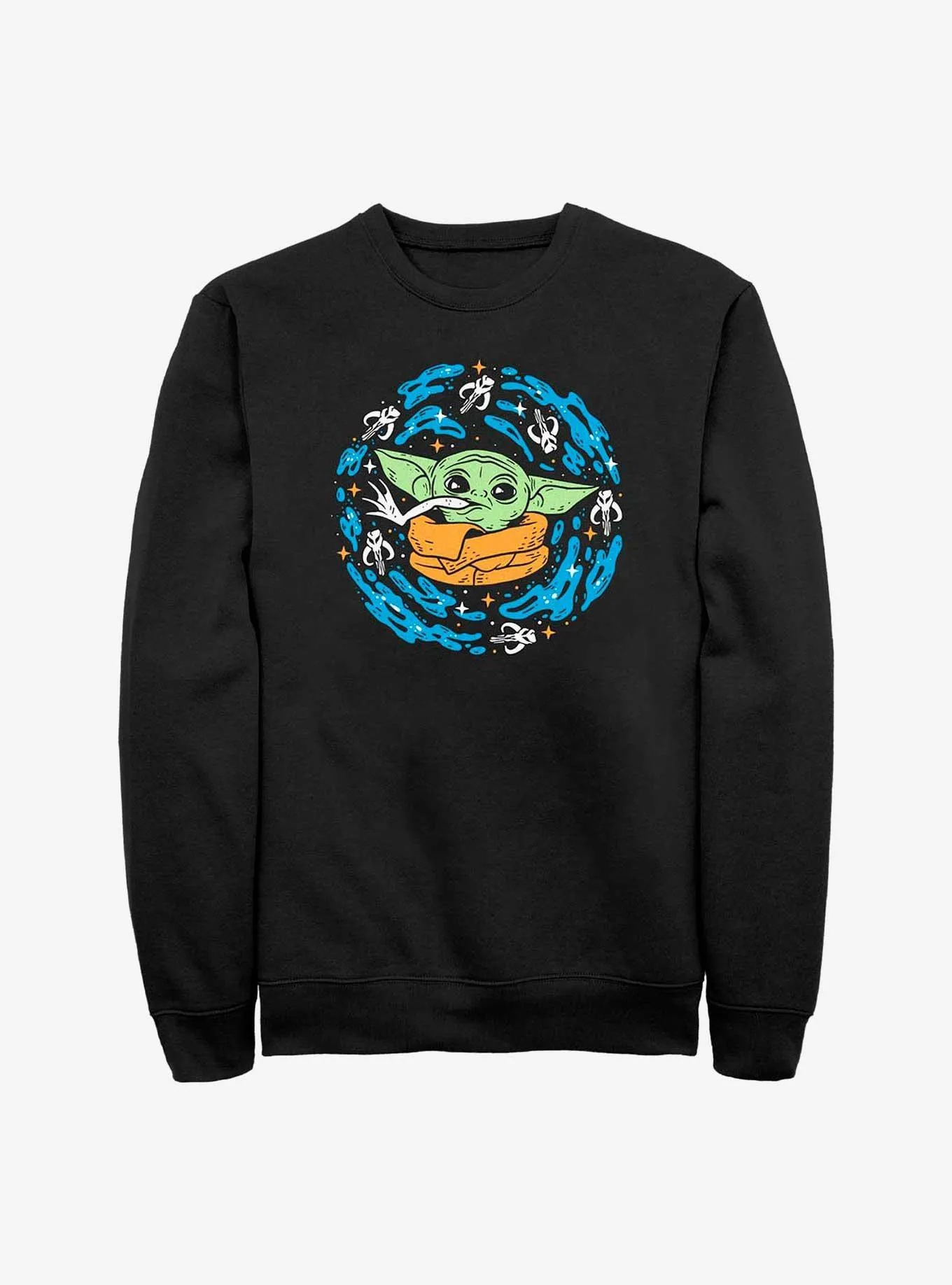 Star Wars The Mandalorian Frogs On My Mind Sweatshirt | BoxLunch