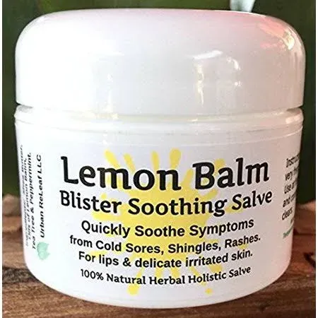 Urban ReLeaf Lemon Balm Cold Sore & Shingles Salve! 1 Oz Quickly Soothe Blisters ...