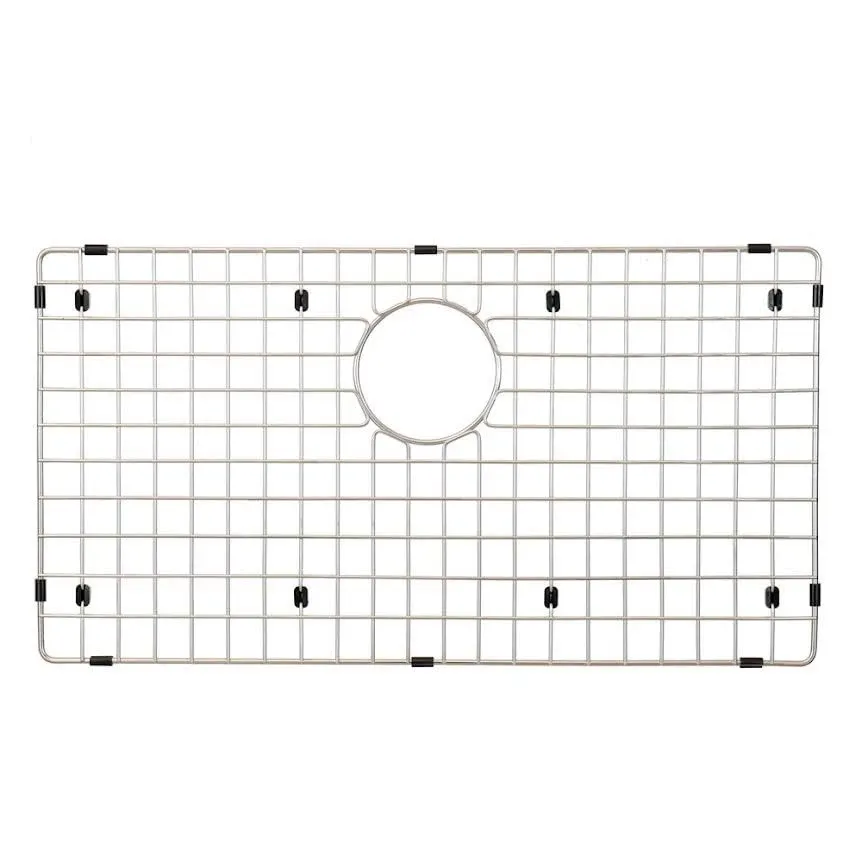 Starstar Sinks Protector Stainless Steel Kitchen Sink Bottom Grid, Rack (30 L x ...