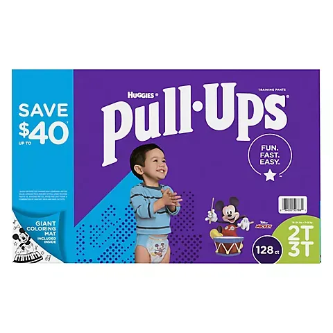 Huggies Pull-Ups Learning Designs Training Pants for Boys (Select Size)