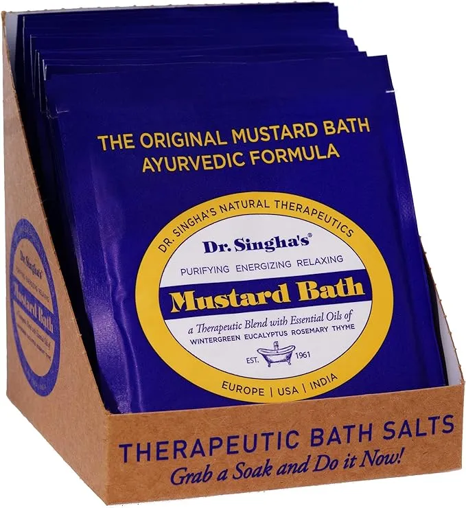 Dr. Singha s Natural Therapeutics - Mustard Bath - 2 oz.