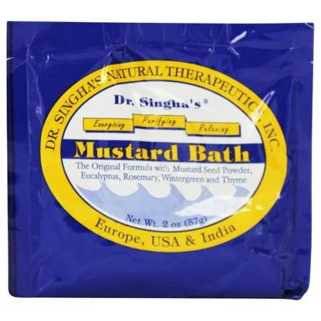 Dr. Singha s Natural Therapeutics - Mustard Bath - 2 oz.