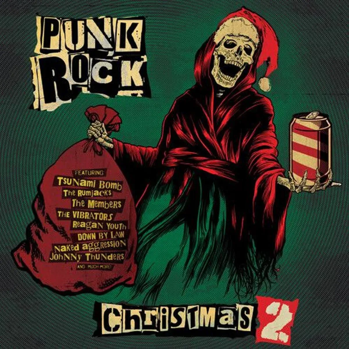 PUNK ROCK CHRISTMAS 2 -VAR (CD) NEW*PULLEY*QUE<wbr/>ERS*PUNCHLINE*<wbr/>WIDOWS*SPEARS*<wbr/>WALTER