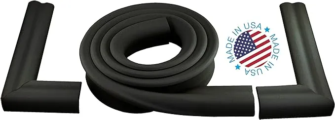 Kidkusion - Hearth Cushion Extra Long Black