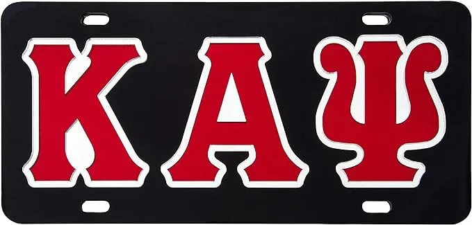 Kappa Alpha Psi License Car Tag For Car Divine 9 (Car Tag - 2206)