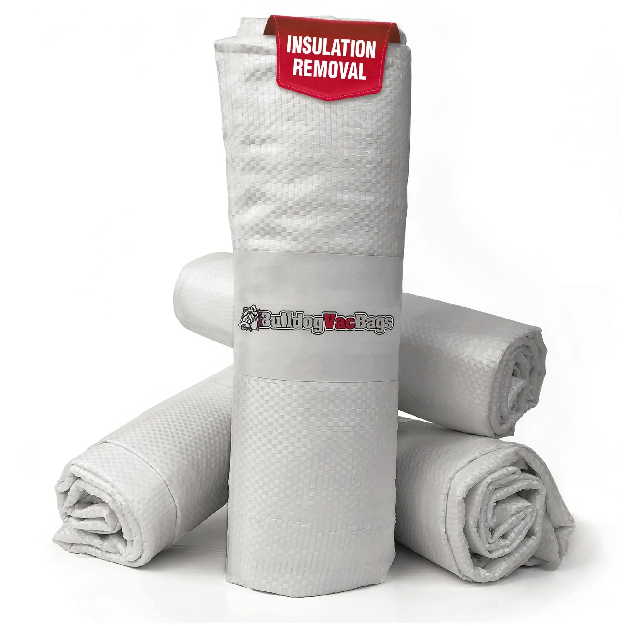 Insulation Removal Vacuum Bags (1), Bulldogvacbags<wbr/>, Holds 105 Cubic Ft, 400 lbs