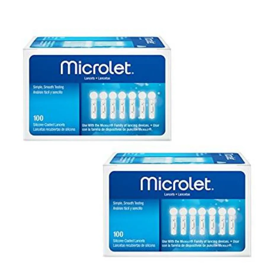 Ascensia Bayer Microlet Lancets 200 Ct. For Glucose Care