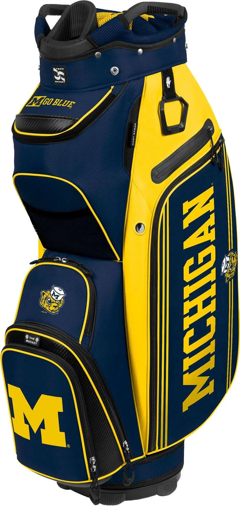 Team Effort Bucket III Cooler Cart Bag - Michigan Wolverines