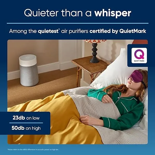 BLUEAIR Air Purifiers for Medium Rooms, Bedroom, Kitchen, Cleans 1,858 sqft in one hour, HEPASilent Smart Air Cleaner for Home, Pets, Allergies, Virus , Dust, Mold, Smoke - Blue Pure 311i Max