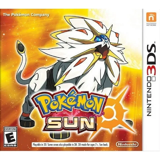 Pokemon Sun (Nintendo 3DS)