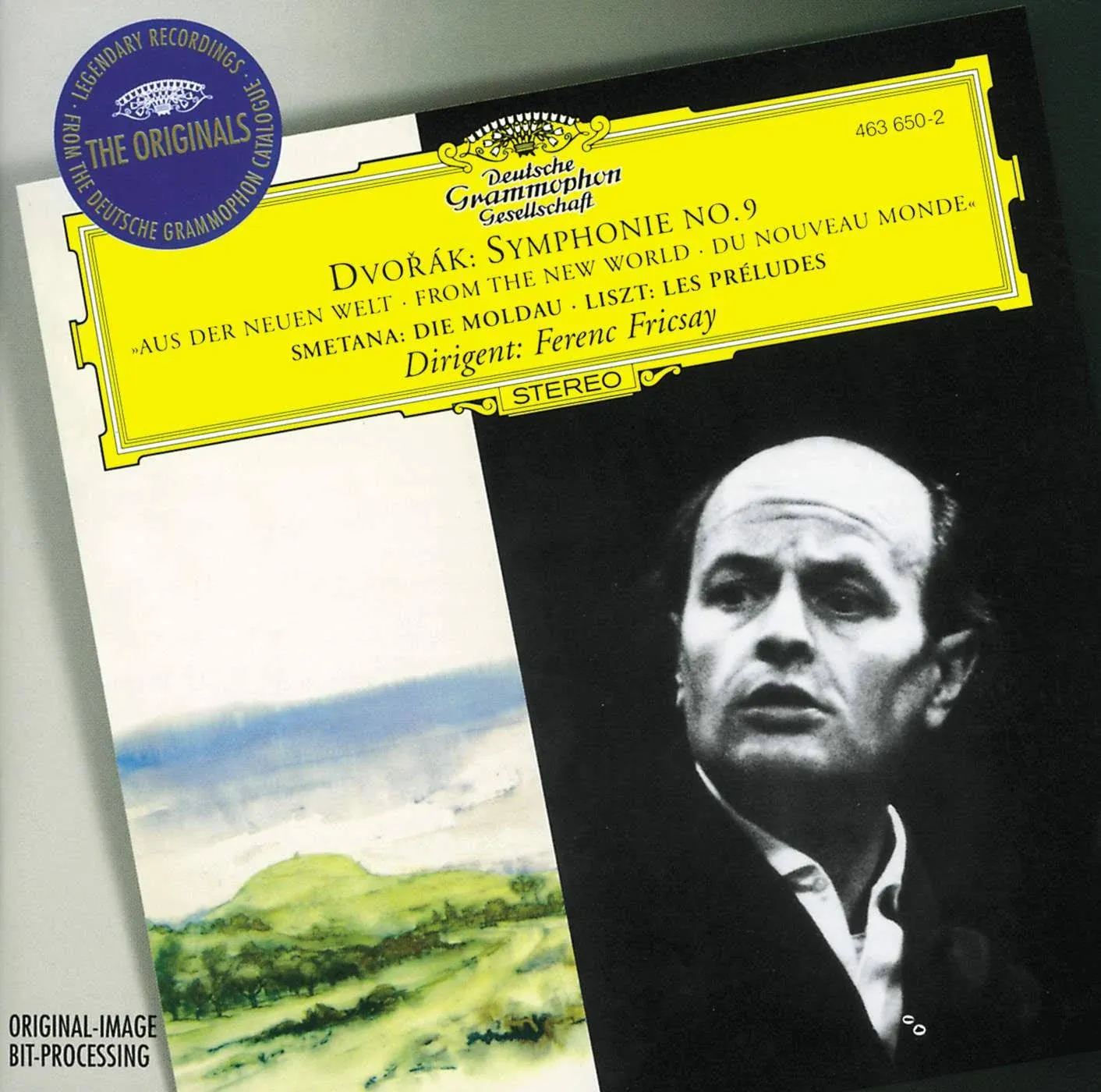 Dvorak, Antonin(1841-1904) - Sym, 9, : Fricsay / Bpo +smetana: Moldau, Liszt: Les Preludes - Import CD