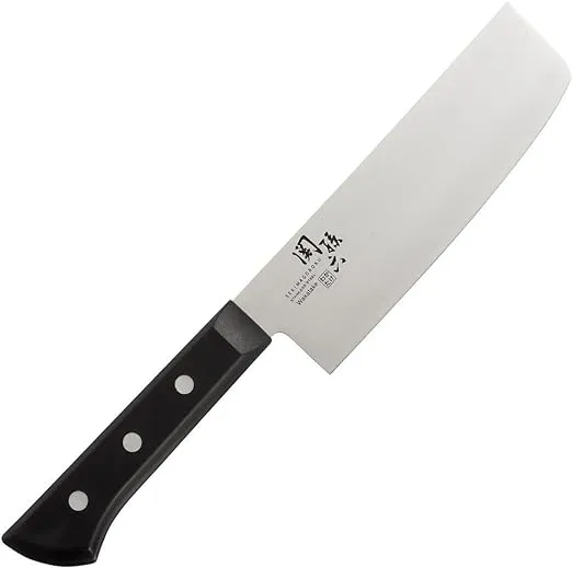 Japanese KAI Seki Magoroku Watakake Nakiri Knife 165mm AB-5424 Made in JAPAN