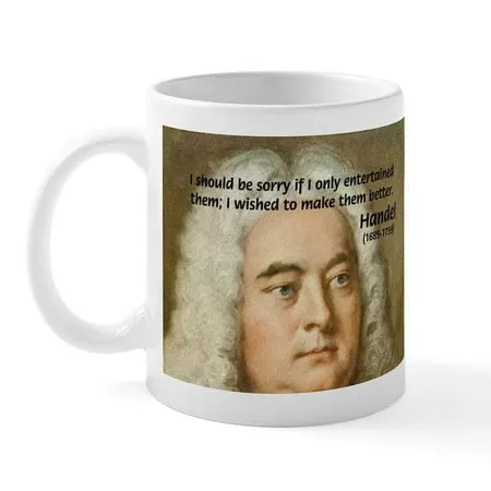 CafePress - Handel s Messiah Mug - 11 oz Ceramic Mug - Novelty Coffee Tea Cup