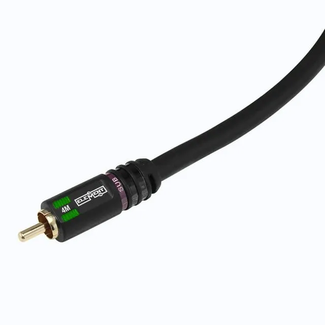 Element-Hz Subwoofer Cable 4 Meter