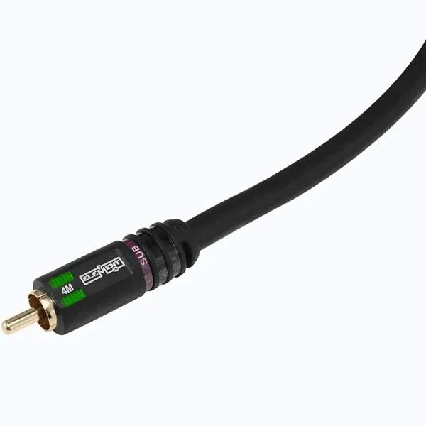 Element-Hz Subwoofer Cable 4 Meter