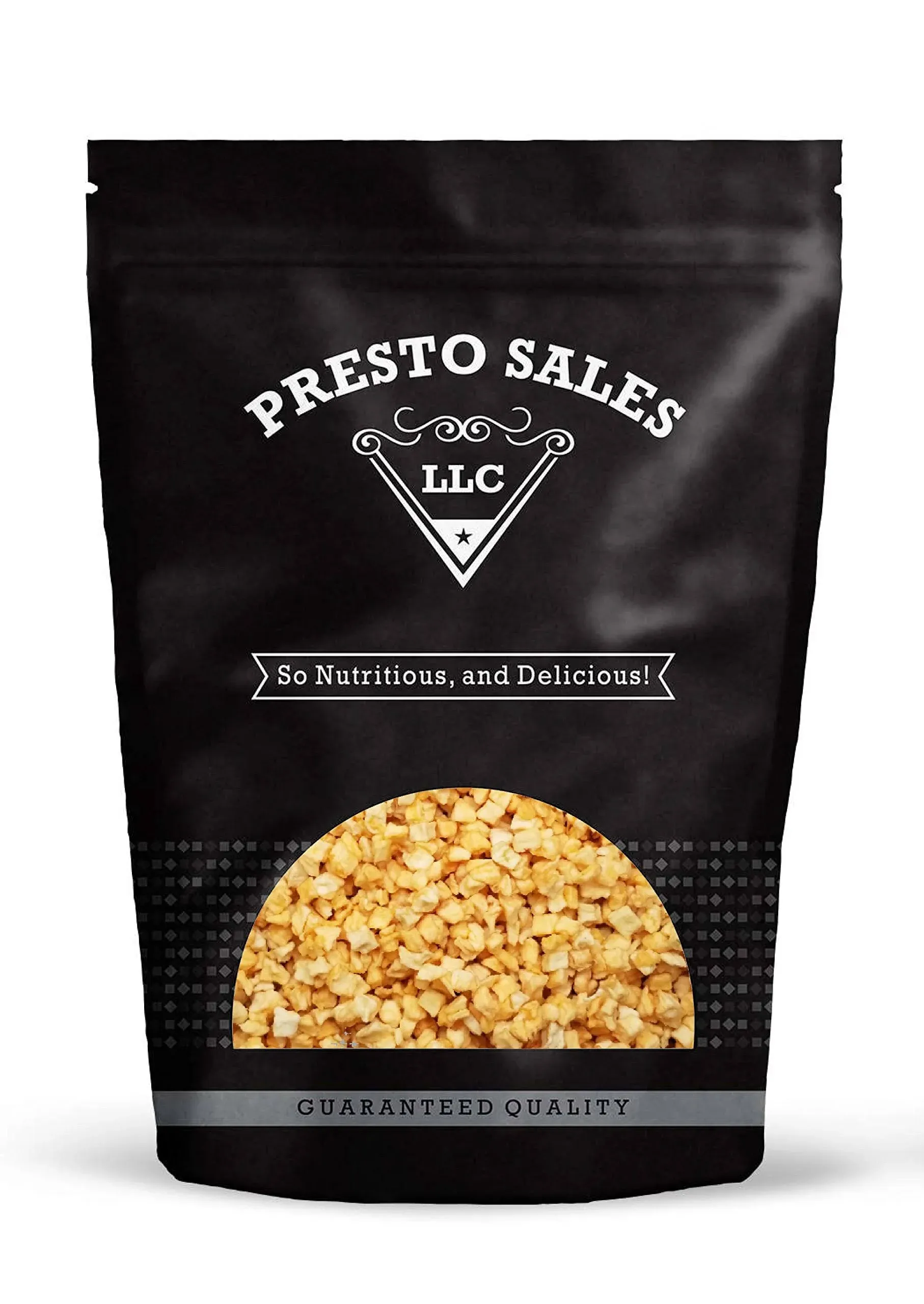 Presto Sales Dried Apple Cubes, 16 oz , All Natural Dried Fruit Snack , Vegan ...