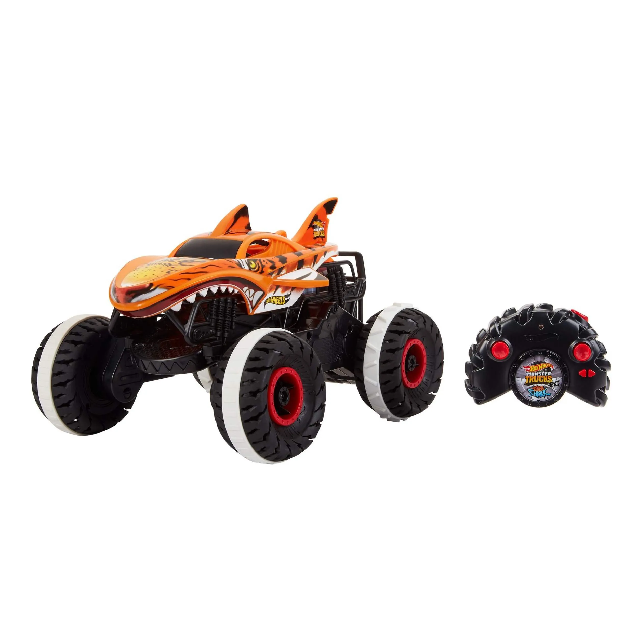 Hot Wheels Monster Trucks HWMT Unstoppable Tiger Shark RC Vehicle