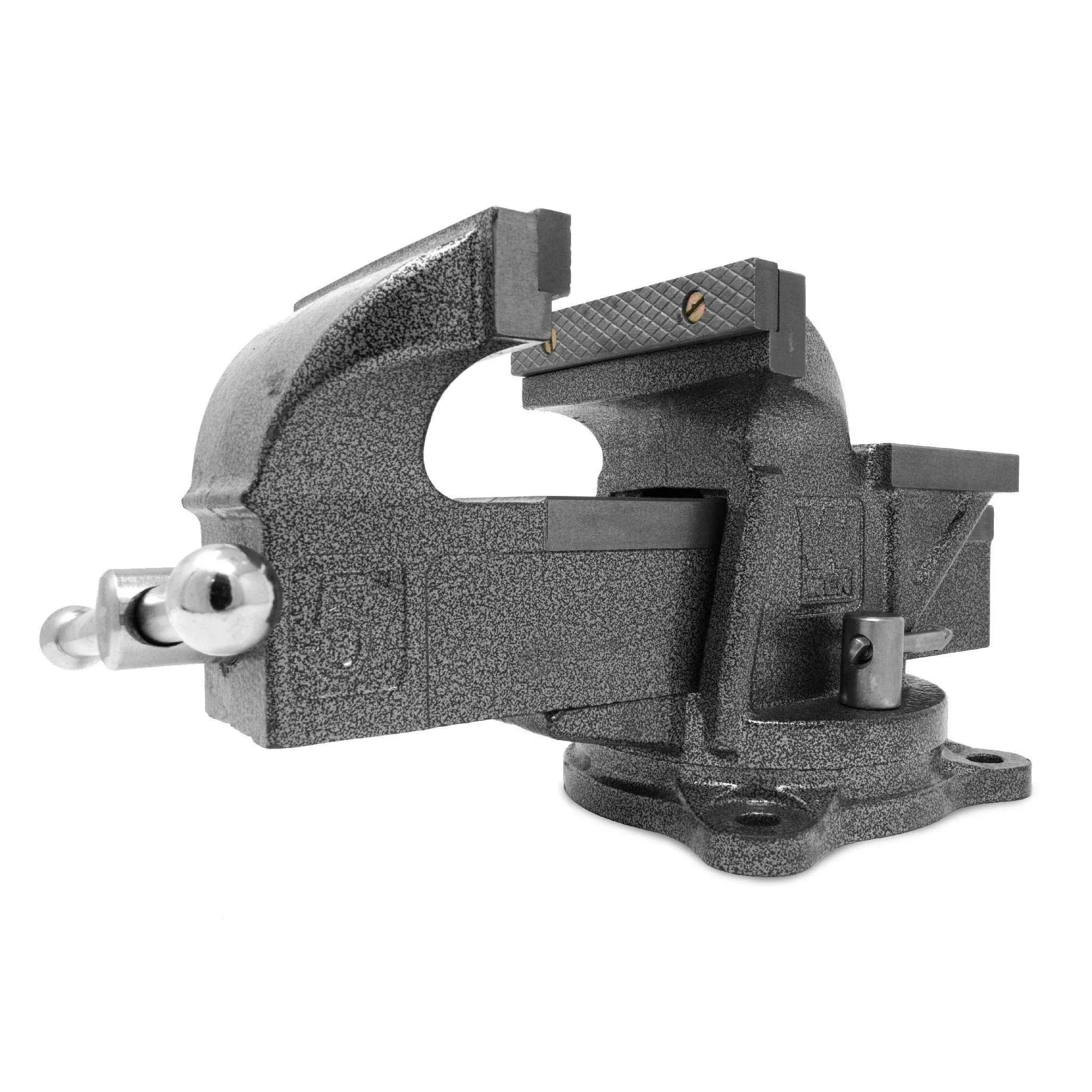 WEN Bench Vise, 3-Inch, Cast Iron with Swivel Base (BV453)