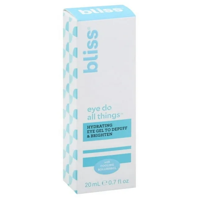 Bliss Eye Do All Things Caffeine Eye Gel for Depuffing and Brightening, 0.7 fl oz