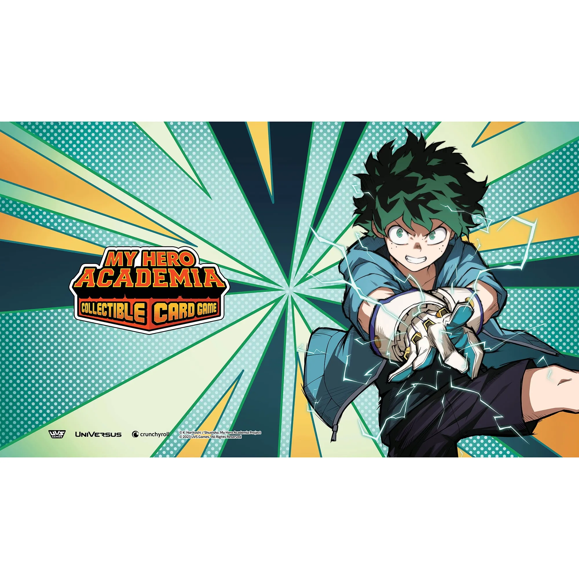 My Hero Academia Collectible Card Game Set 6: Jet Burn - Izuku Midoriya Playmat