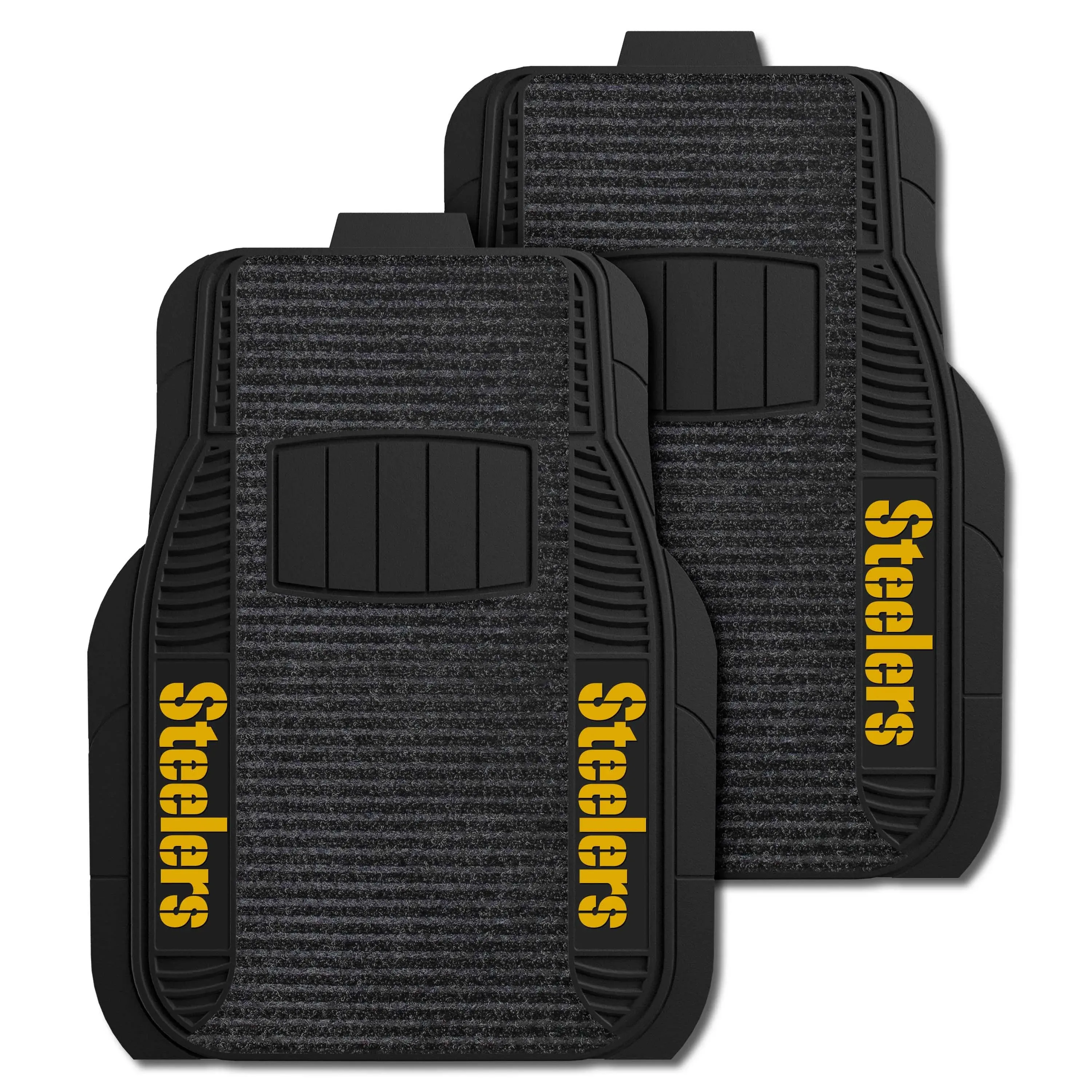 Pittsburgh Steelers 2-piece Deluxe Car Mat Set