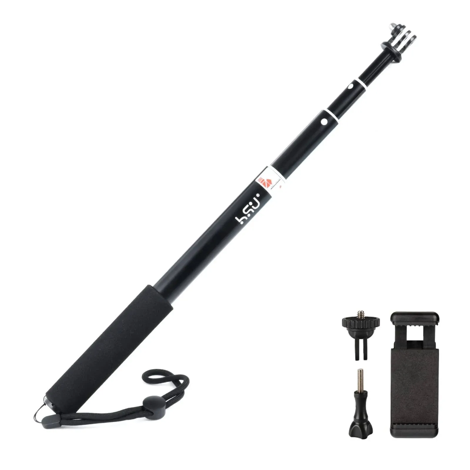 Extendable Selfie Stick for Action Camera Waterproof Hand Grip for Hero 12 11