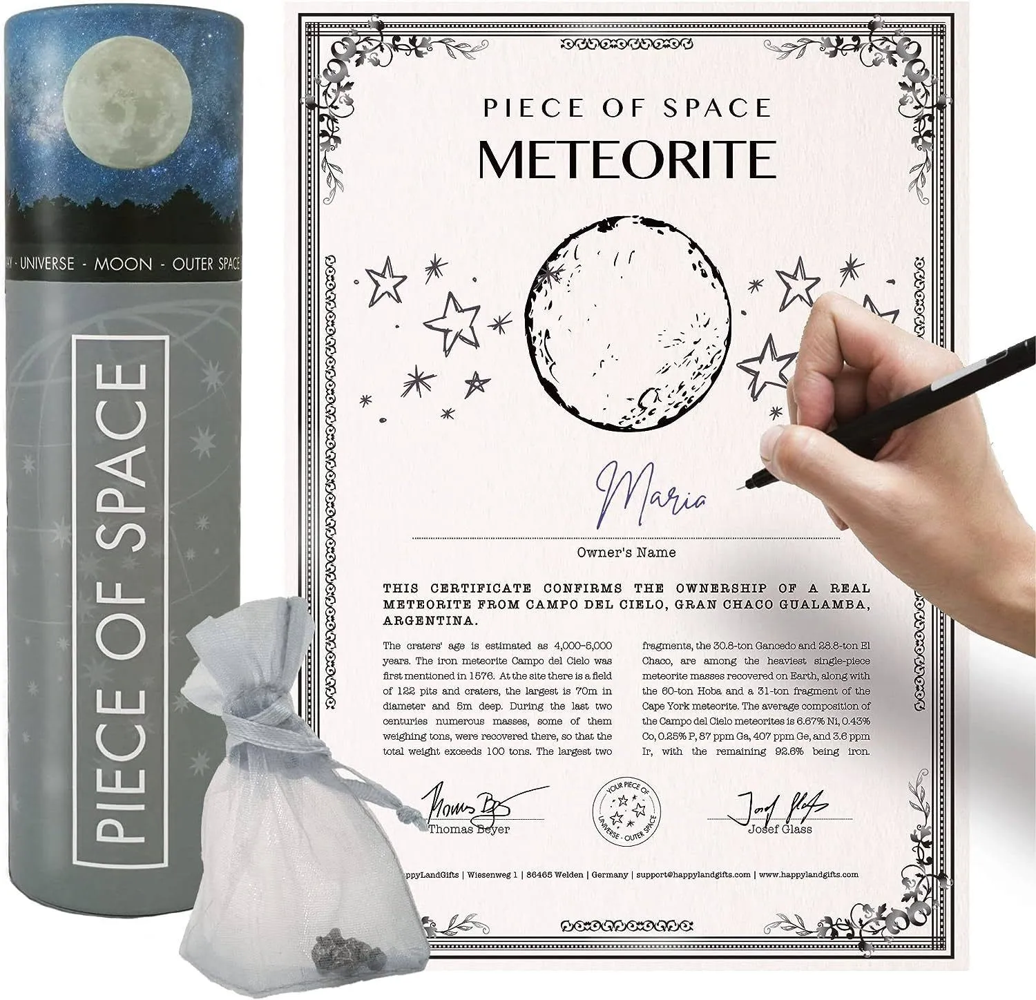 Real Shooting Star | Iron Meteorite | Space and NASA Enthusiasts | 6th Iron Anniversary | Space Stuff | Moon Rock | with Personalized Certificate | Lovers | for him and her | Valentines Day Gift