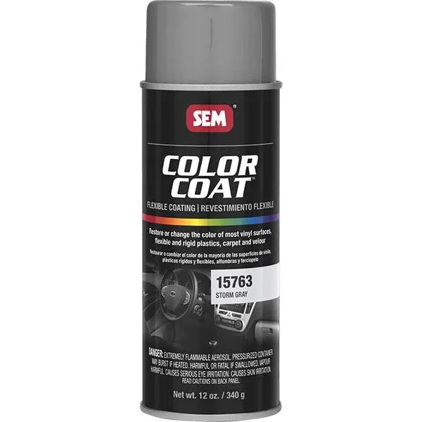 SEM Interior Color Coating Spray Paint, Storm Gray #15763