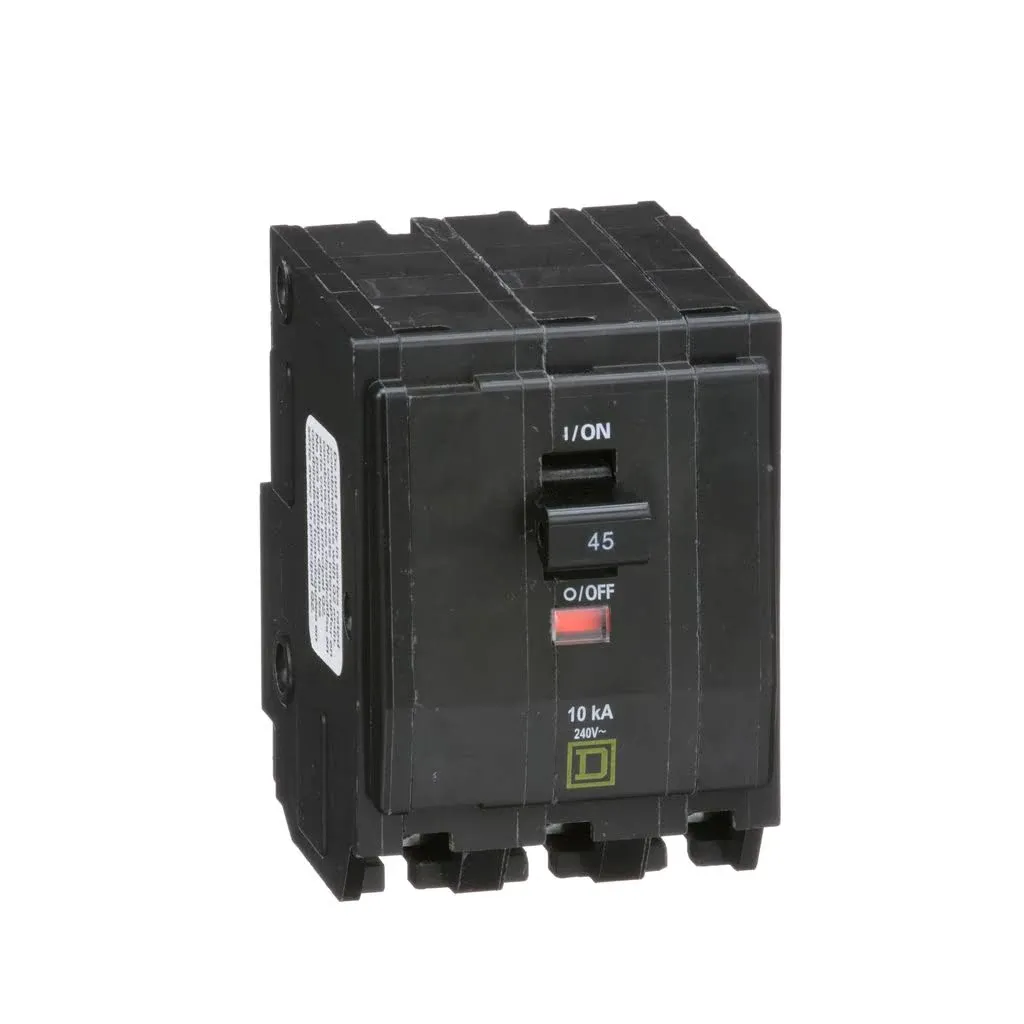 Square D QO345 3 Pole Circuit Breaker