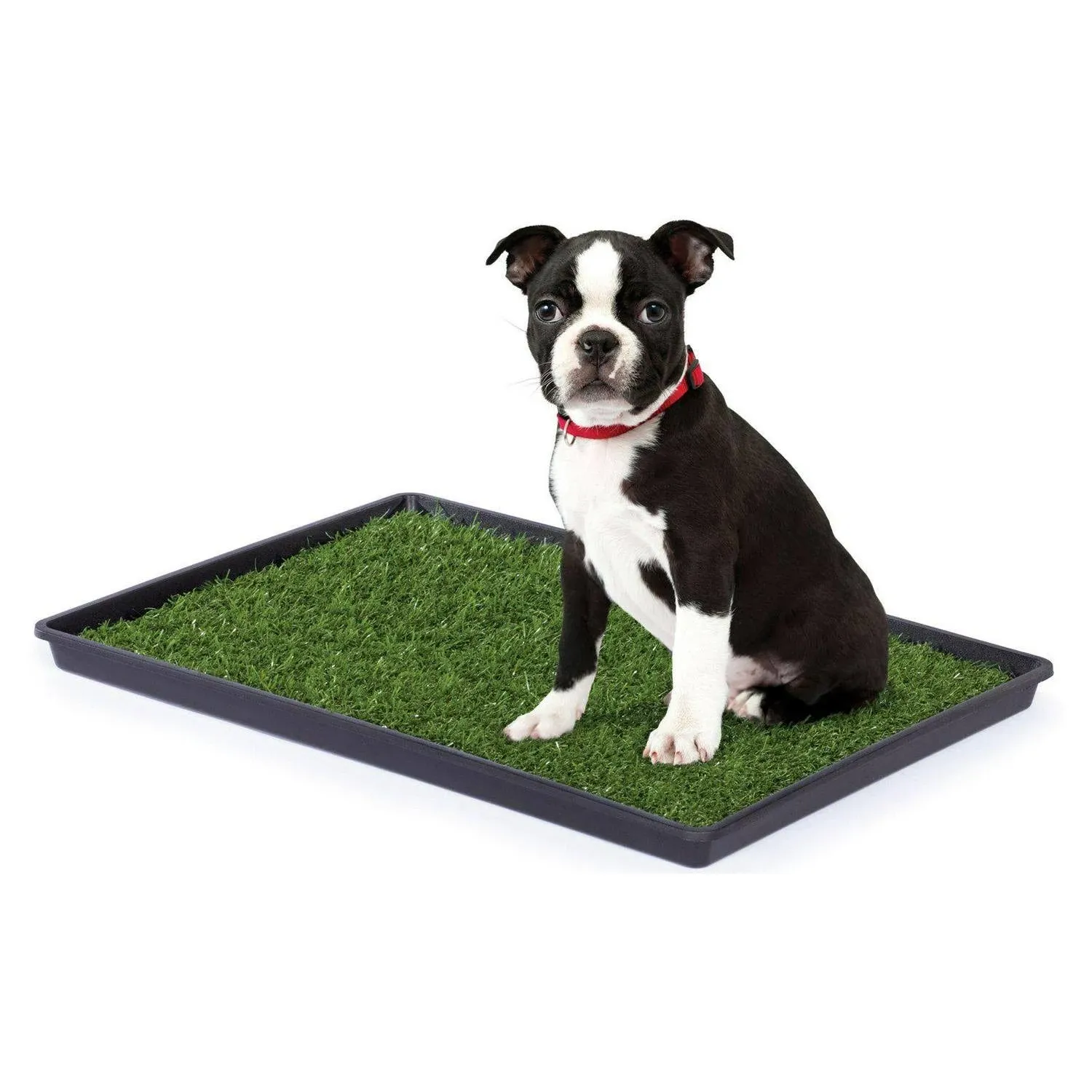 Dog Potty Training Mat Turf Grass Pee Pad Indoor Pet Patch Portable Large 41in