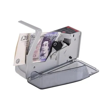 Portable Mini Handy Money Counter Worldwide Bill Cash Banknote Note Currency Counting Machine with LED Display Financial Equipment