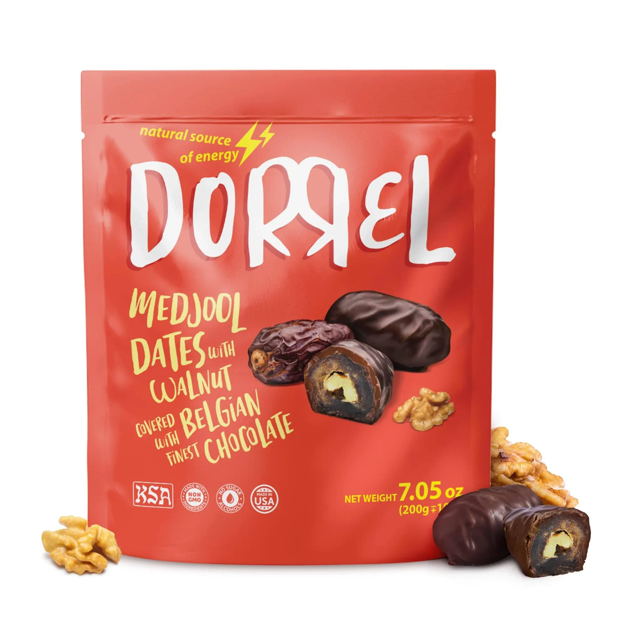 Dorrel Dark Chocolate Covered Medjool with Walnut