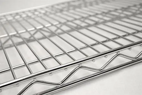 Omega 12" Deep x 24" Wide Individual Chrome Wire Shelf