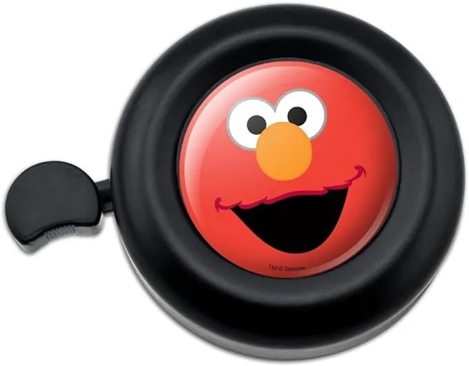 GRAPHICS & MORE Sesame Street Elmo Face Bicycle Handlebar Bike Bell