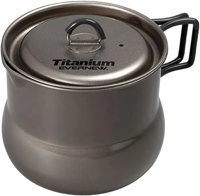 Liberty Mountain EVERNEW Titanium Lightweight Camping Tea Pot, 800