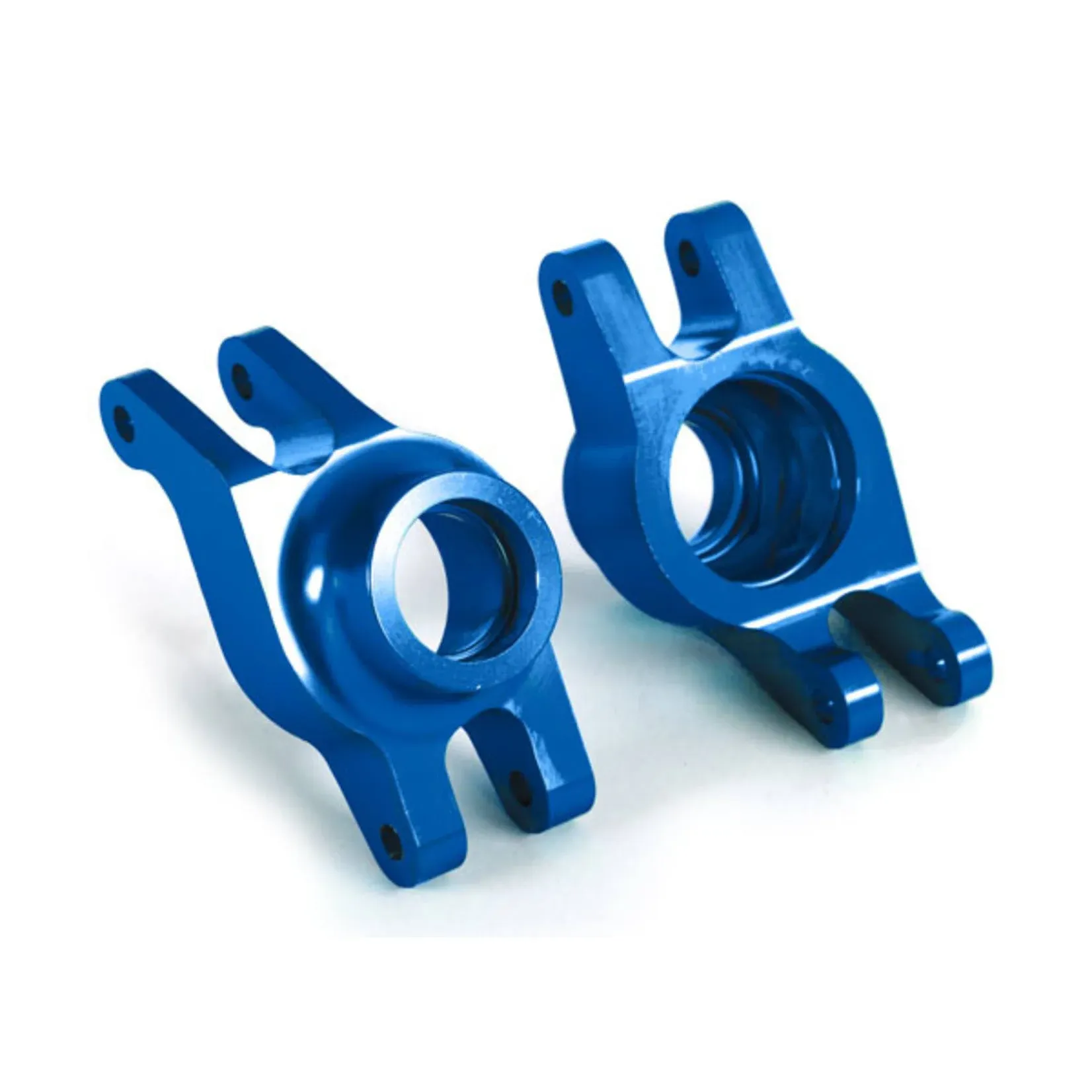 Traxxas 8952X - Aluminum Stub Axle Carriers, Blue