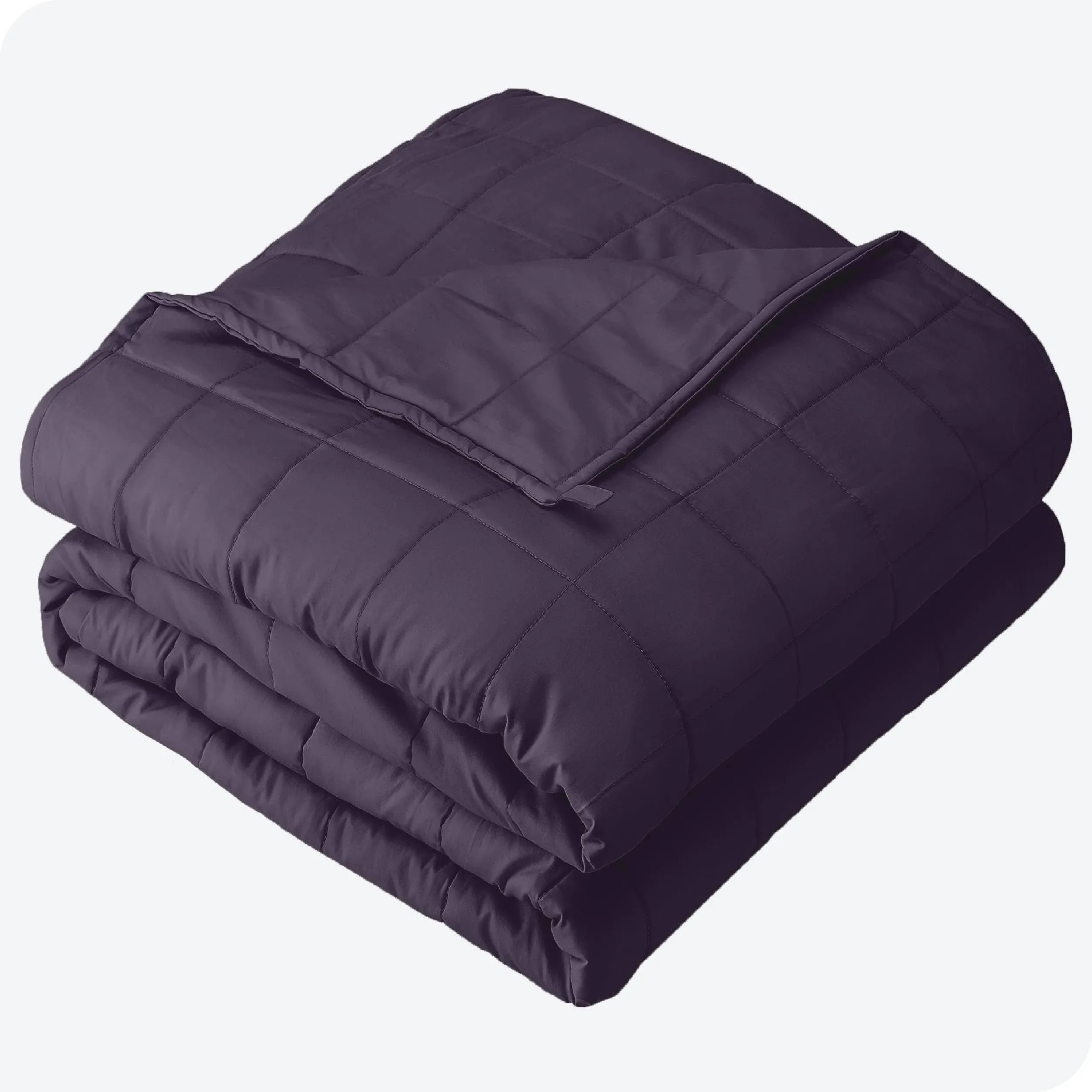 Bare Home Weighted Sensory Blanket - 60"x80" - 17lbs - Cotton Black